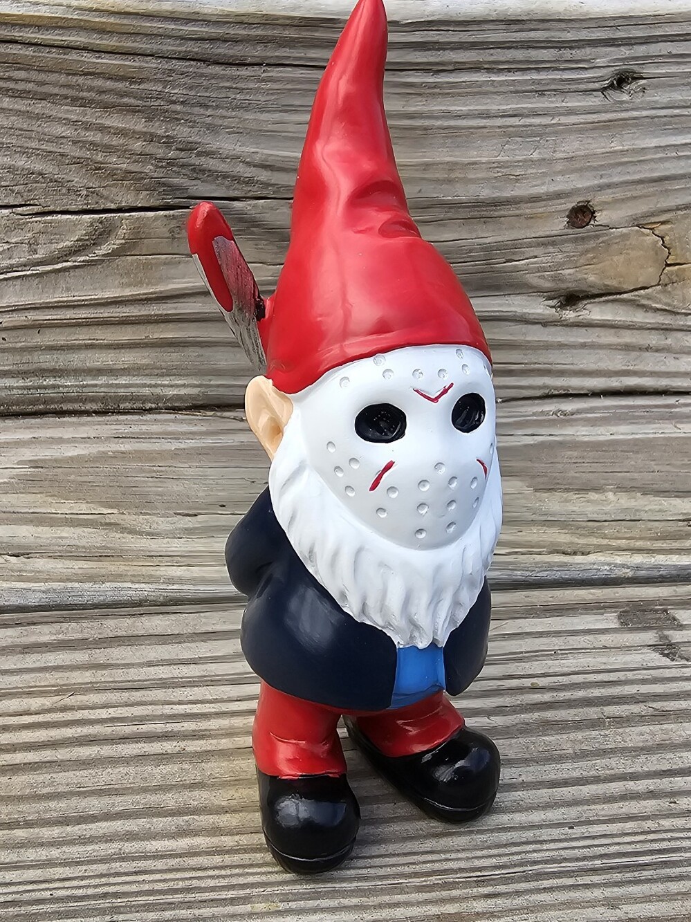 Friday 13th Horror Garden Gnome